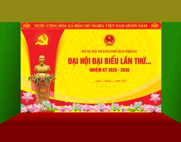 Hướng dẫn chi tiết in ấn phục vụ Đại hội Đảng bộ các cấp