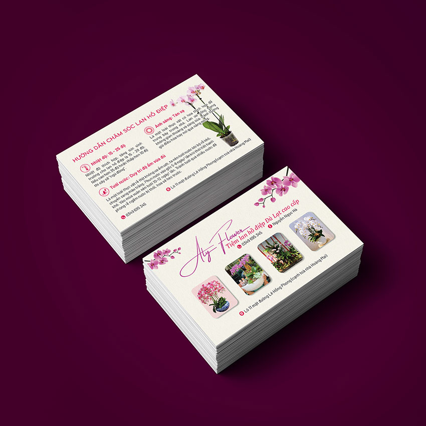 In card visit giá tốt Hải Phòng - Mẫu đa dạng