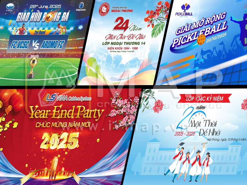 In Phông Bạt Backdrop Sự Kiện tại Hải Phòng