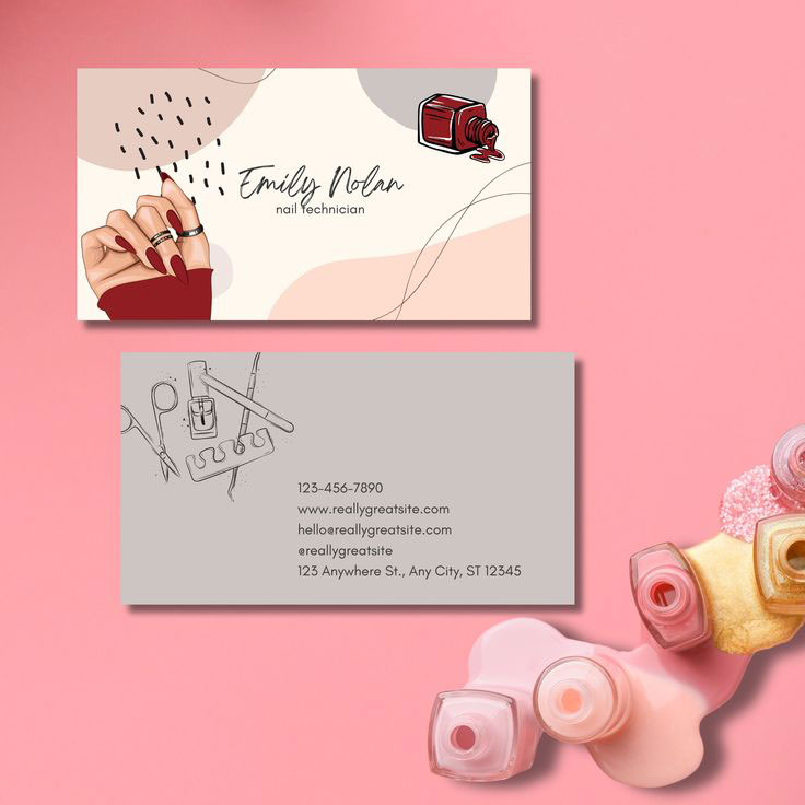 in card nails đẹp