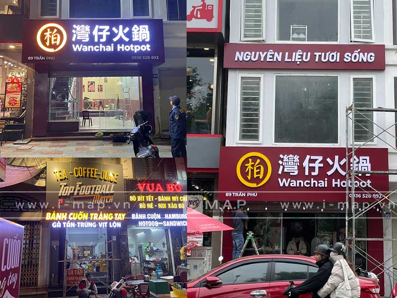 Làm biển hiệu quảng cáo chữ nổi đèn LED